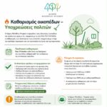 Καθαρισμός οικοπέδων – Υποχρεώσεις πολιτών