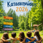 Παιδικές Κατασκηνώσεις 2026 – Υποβολή αιτήσεων από 11.05.2026 – 22.05.2026